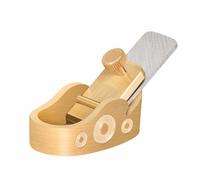 Taglierina a dito per la lavorazione del legno, con suola curva, in ottone, strumento per liutaio per violino, viola, violoncello, fai da te (26 x 52 x 18 mm)
