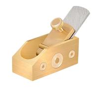 Taglierina a dito per la lavorazione del legno, in acciaio inossidabile e ottone, strumento per liutaio fai da te per violino, viola, violoncello, suola curva (26 x 52 x 18 mm)