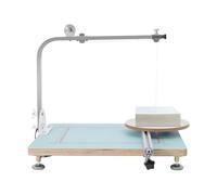 Taglierina a filo caldo, 28 cm, larghezza di taglio 25 cm, altezza taglierina in schiuma con temperatura regolabile e braccio trasversale regolabile (60°-90°), taglierina in schiuma ad alta precisione