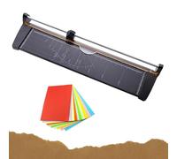 Taglierina A Ghigliottina A4/a3/a2, Taglierina Per Carta A Ghigliottina In Metallo, Taglierina Rotativa Per Carta Con Linee Graduate, Capacità Di 10 Fogli, Base In Metallo Per Cartoncino E Fogli