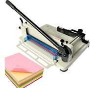 Taglierina a ghigliottina resistente, formato A3/A4, con blocco lama e morsetto automatico, ideale per ufficio, scuola, negozio di immagini e casa