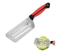 Taglierina a julienne a doppia lama, in acciaio inox, per insalata di cavolo e crauti, coltello professionale per tagliare verdure e lattuga, per cucina e ristoranti