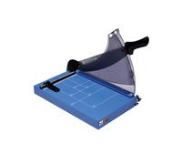 taglierina a leva - a4 - 445x282 mm - 360 mm (a4) - capacita' taglio 40 fg - con blocca lama - blu - titanium