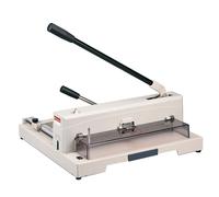 Taglierina a leva alti spessori 3943 - 265x450x475 mm - 370 mm (A3) - capacitA' taglio 150 fg - con blocca lama - grigio