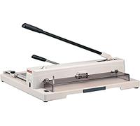 Taglierina a leva alti spessori 3943 - 265x450x475 mm - 370 mm (A3) - capacitA' taglio 150 fg - con blocca lama - grigio