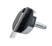 Taglierina a mosca da 4" con punta indicizzabile in carburo TNMG16 e punta...