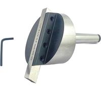 Taglierina a mosca da 4" con punta indicizzabile in carburo TNMG16 e punta...