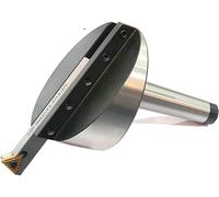 Taglierina a mosca da 4" con punta indicizzabile in carburo TNMG16 e punta...