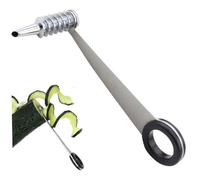 Taglierina a spirale per patate Taglierina a spirale multiuso portatile in acciaio inossidabile per carote, cetrioli e altro per la cucina creativa