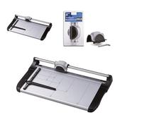 TAGLIERINA A4 TITANIUM 3018 BASE IN METALLO RO3018 LUCE DI TAGLIO 36 CM. MAX