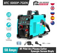 Taglierina al plasma bestarc, arco pilota BTC500DP 7a generazione 50Amp Display a schermo Tensione monofase 220V Macchina da taglio al plasma digitale