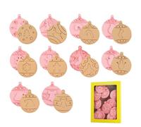 Taglierina Biscotto Per Feste,Stampaggio Manuale, per Forme Biscotti Feste | Per Halloween Pasqua Ringraziamento Cucinare Bambini Principianti Panettieri Cucine