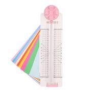 Taglierina Carta,4 In 1 Precisione Portatile Multifunzione,Tagliacarte E Strumento Per Tagliare La Carta - Per Casa Ufficio Scuola Scrapbooking Adolescenti Adulti Coupon Etichetta Foto