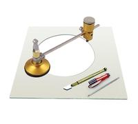 Taglierina circolare circolare circolare per vetro, 40 cm, diametro regolabile