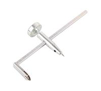 Taglierina circolare da 40 cm per intagli di cartongesso - Punzone stile compasso con diametro massimo di 400 mm e impugnatura a manopola rotonda per il taglio esatto di fori