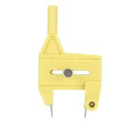 Taglierina circolare per compasso Utensile da taglio circolare rotondo Taglio di precisione da 1,5 mm a 50 mm di raggio Materiale ABS durevole per progetti di artigianato e