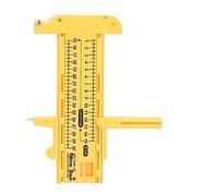 Taglierina circolare regolabile Coltello tondo Bussola Badge Button Maker Taglierina di carta Strumenti for carte fotografiche Taglierina circolare for bottoni(Yellow 10mm-300mm)