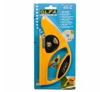 Taglierina Cutter per Materiali Spessi con Lama Rotante da 45 mm Marca Olfa 45-C