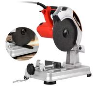 Taglierina da tavolo da 0-45 gradi Mini macchina da taglio per profili legno acciaio metallo Mini sega elettrica mobile da 45 gradi Sega da tavolo