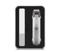 Taglierina dell'unghia del piede dell'unghia del piede dell'acciaio inossidabile curvo con l'archivio