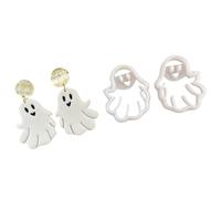 Taglierina di argilla a tema Halloween Stampi per orecchini in argilla per orecchini gioielli che fanno stampi per orecchini