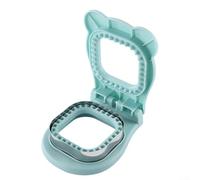 Taglierina e sigillante per panini senza crosta, colazione, pancake, burro di arachidi, gelatina, pane e biscotti (blu)