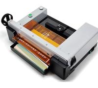 Taglierina elettrica automatica per carta, resistente, spessore di taglio 40 mm, con griglia per cartoncino, carta e pelle.