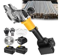 Taglierina elettrica idraulica in acciaio, 2000 W, senza spazzole, 2100 giri/min, include 2 batterie e manico ergonomico, ideale per edilizia e uso interno