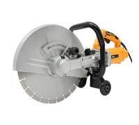 Taglierina elettrica per calcestruzzo, sega per calcestruzzo 3000 W, macchina per il taglio di pietra, dotato di una lama da 14 pollici, per il taglio di acciaio, leghe, legno, cemento armato, cemento