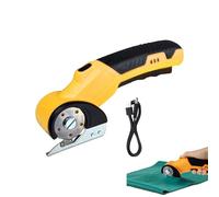 Taglierina elettrica per cartone - 320 giri/min Mini Cutter ergonomico con serratura di sicurezza e luce a LED, elettriche di precisione per officina, cucina, tappeti, artigianato, cartone