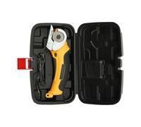 Taglierina elettrica per cartone, senza fili, taglia universale a batteria, taglierina rotativa, taglierina per tessuto, moquette, pelle, feltro, custodia inclusa