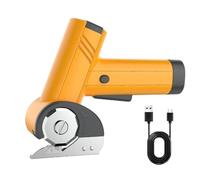 Taglierina Elettrica per le Scatole - Batteria da 2000mAh Ricaricabile con Luce LED Integrata,4V Taglierina per Scatole Senza Filo - Per Carta, Tessuto, Artigianato, Tappeto, Garage, Ufficio, Lavoro,