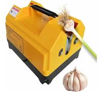 Taglierina elettrica per radice e stelo, macchina a doppia testa per rimuovere cime e code, taglia efficacemente barba e radici per la preparazione di aglio e cipolla
