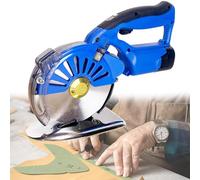 Taglierina Elettrica Per Tessuti Senza Fili, Forbici Da Taglio Per Tessuti Con Luce Di Lavoro a LED, 5 Velocità Regolabili E Spessore Di Taglio Di 40 Mm, Affilatura Automatica Della Lama, Per Tessuti