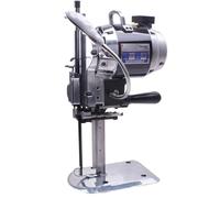 Taglierina elettrica per tessuti, tagliatrice diritta da 15,2 cm con luce, lama affilatrice automatica per tessuti, pelle e progetti di carta