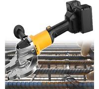 Taglierina elettrica senza fili per cemento armato 2000 W | Tecnologia di taglio a freddo senza scintille per barre d'acciaio, tubi di ferro e metalli duri con 2 batterie e durata industriale