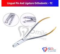 Taglierina filo TC perno linguale e legatura ortodontica manico lungo PINZA CE
