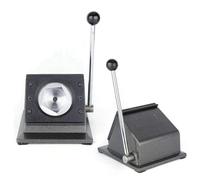 Taglierina for cerchi di carta for badge rotondi fai-da-te, punzone for cerchi di carta rotondi, taglierina for cerchi in metallo a mano da 25-32 mm(32mm)