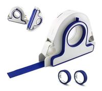 Taglierina for nastro adesivo, set applicatore for nastro adesivo for vernice con rotolo di nastro adesivo for verniciatura, finiture e porte, Masking Master, for garantire linee
