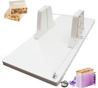 Taglierina for Sapone A Lastra Regolabile con Filo Singolo A Scala Trasparente, Affettatrice Multiuso for Torta di Pane al Formaggio E Sapone