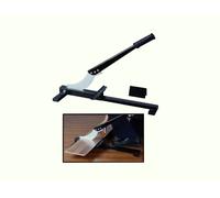 Taglierina in acciaio per taglio parquet e laminati a leva