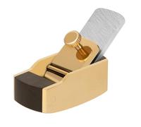 Taglierina in metallo per violino, viola, violoncello, con suola curva, strumento per liutaio per lavorazione del legno e realizzazione di strumenti (21 x 42 x 16 mm)