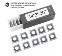 Taglierina Inserti Quadrati in Carburo Efficiente 10pz Raggiungi Risultati Profe