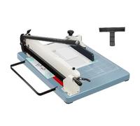 Taglierina manuale con pressione rotante, righello mobile e blocco di sicurezza per uso ufficio