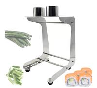 Taglierina manuale per cetrioli, strumento per tagliare carote, due opzioni di taglio, affettatrice per verdure, facile da pulire, per tagliare carote e insalate senza sforzo