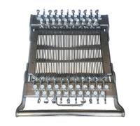 Taglierina manuale per sushi in acciaio inox, con 10 opzioni di spessore per tagli precisi di prosciutto, tofu, carne e frutta, per sapone fai da te e affettatrice a filo