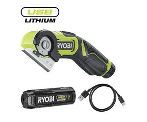 TAGLIERINA MULTIUSO VARI MATERIALI CON USB 4 VOLT