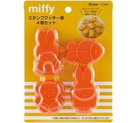 Taglierina per biscotti per timbro pattinatore tagliapane Miffy set di 4 poli...