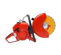 Taglierina per calcestruzzo alimentata a gas, sega a 2 tempi 85CC con lama da 12 pollici, profondità di taglio 100-150 mm, sega circolare raffreddata ad aria per acciaio, muratura e pietra