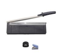 Taglierina per carta 3 in 1 robusta e multi-tasking, ideale per studenti e insegnamenti scolastici professionali